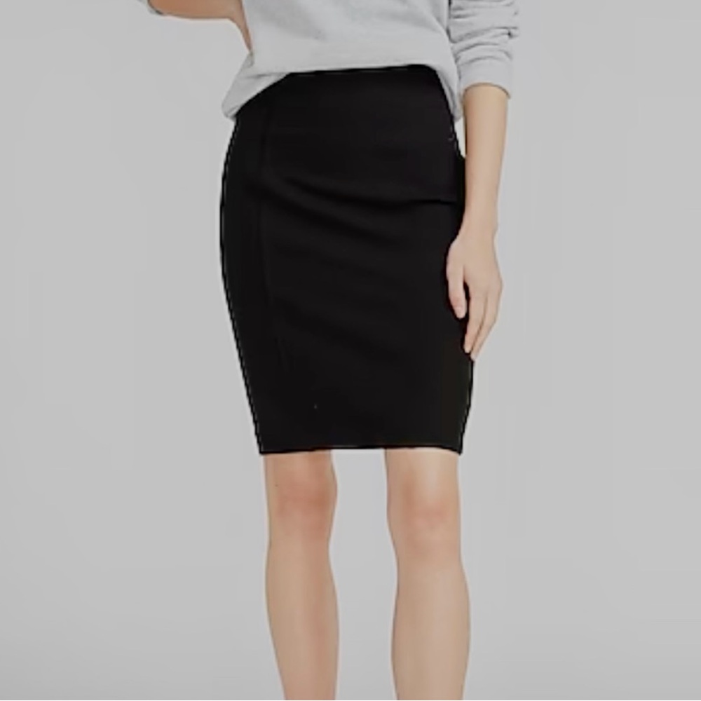 Express Super High Waisted Body Contour Stretch Pencil Skirt size 2. Stretch.